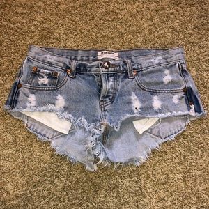 One X one teaspoon shorts